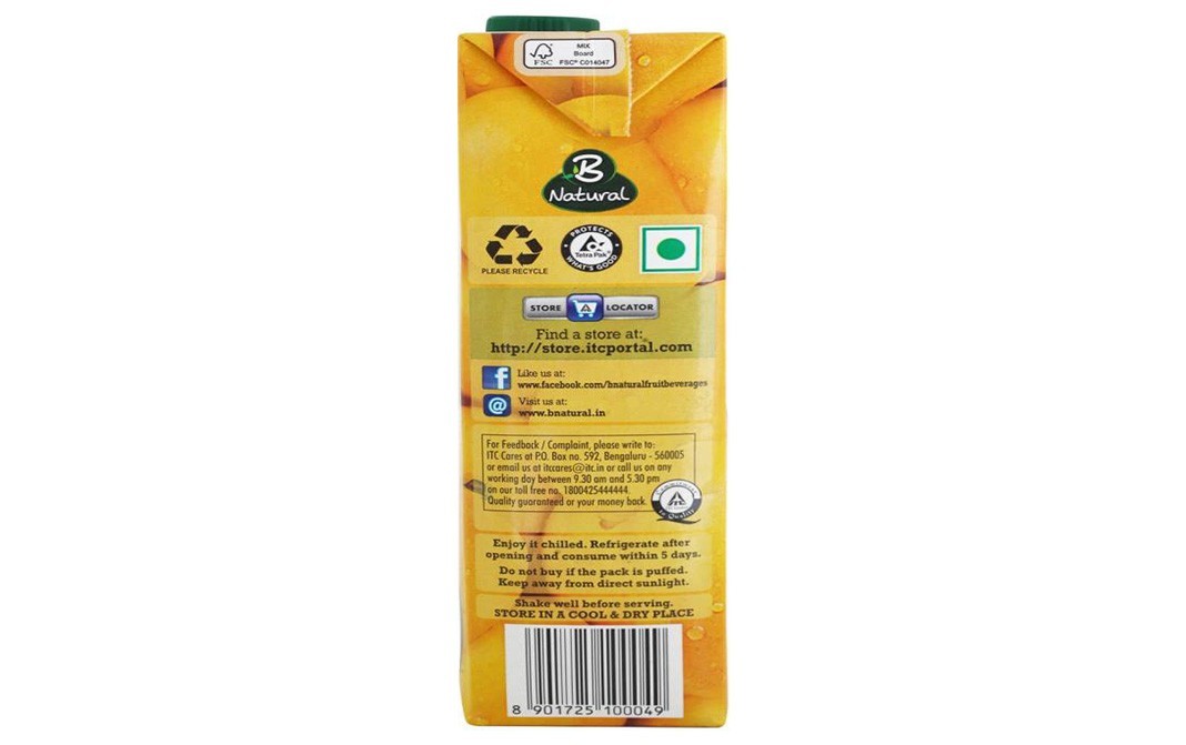 B Natural Mango    Tetra Pack  1 litre